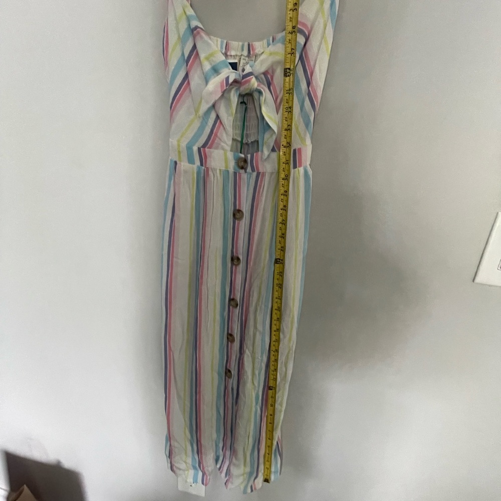 NWT Striped midi dress w/ pockets, size Small - Picture 6 of 10